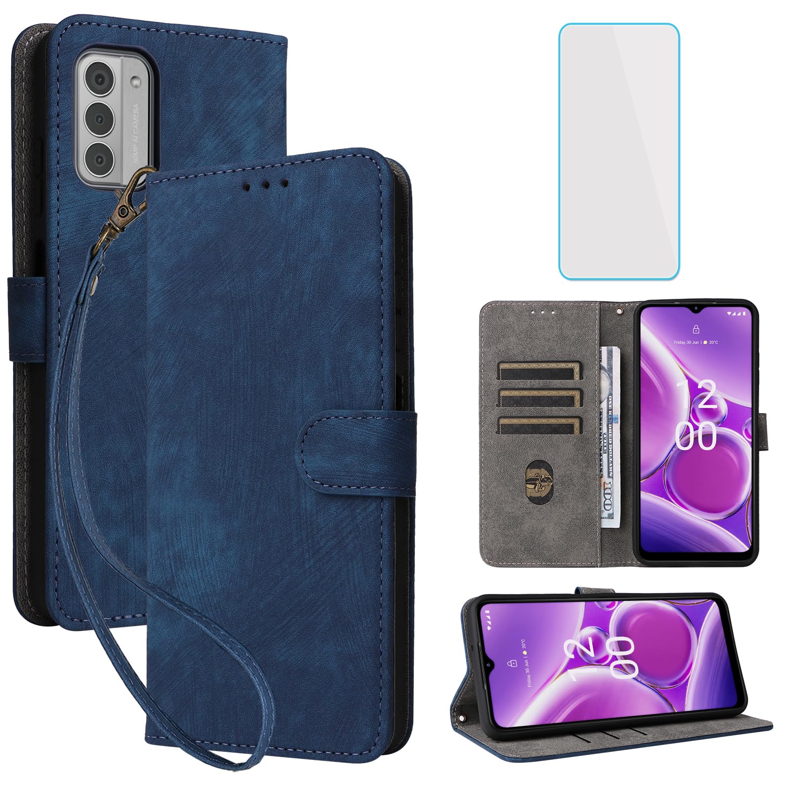OUEAYIEN For Nokia G42 / Nokia G310 Phone Case Wallet And - View #3