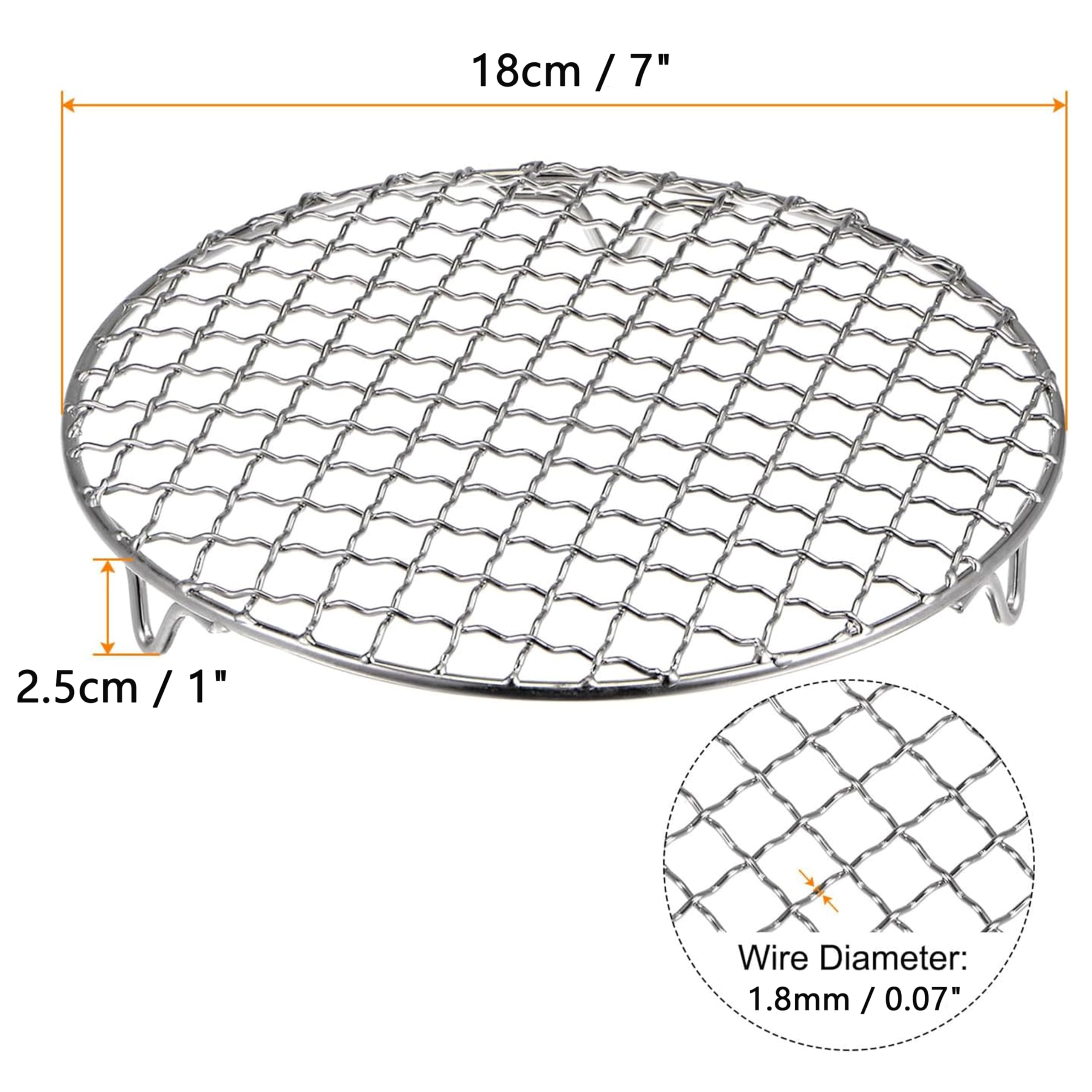 Stainless Steel Cooling Rack - Perfect for Baking & More -2 Stainless Steel Cooling Rack - Perfect for Baking & More -2