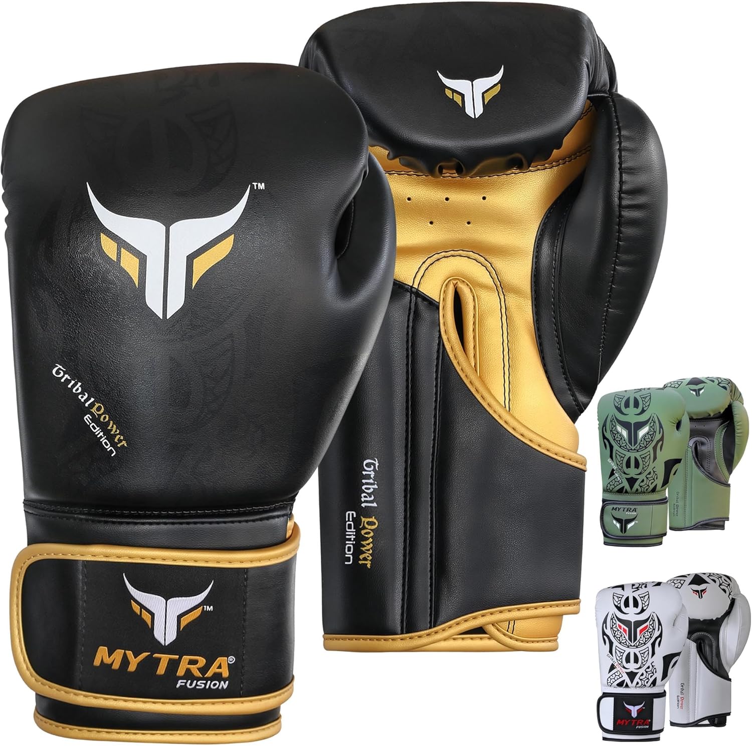 Mytra Fusion Boxing Gloves – Kickboxing Gloves for Men & Women Boxing Training Gloves MMA Muay Thai Gloves Punching Gloves