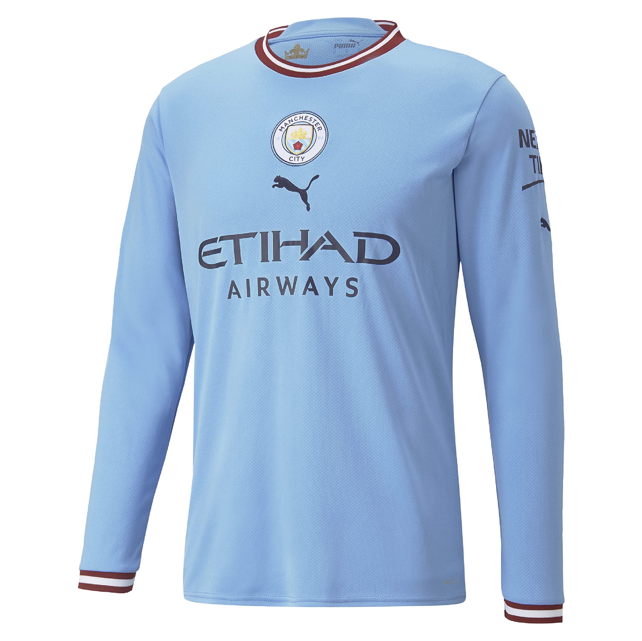 Buy Men’s Manchester City FC 2022/23 Replica Home LongSleeve Football