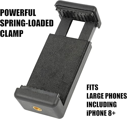 Miniatura 4 de PEDCO Ultrapod 3 - Trípode de viaje ligero para cámara y teléfono, color negro