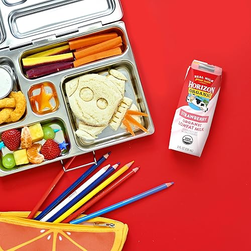 Miniatura 84 de Horizon Organic Cajas de leche bajas en grasa, fresa, 8 onzas, paquete de 6