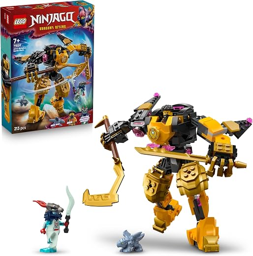 LEGO NINJAGO Arin’s Spinjitzu Battle Mech Toy Set 71839 Building Blocks Toys for 7+ Gift for Boys and Girls | Mix &amp; Match ...