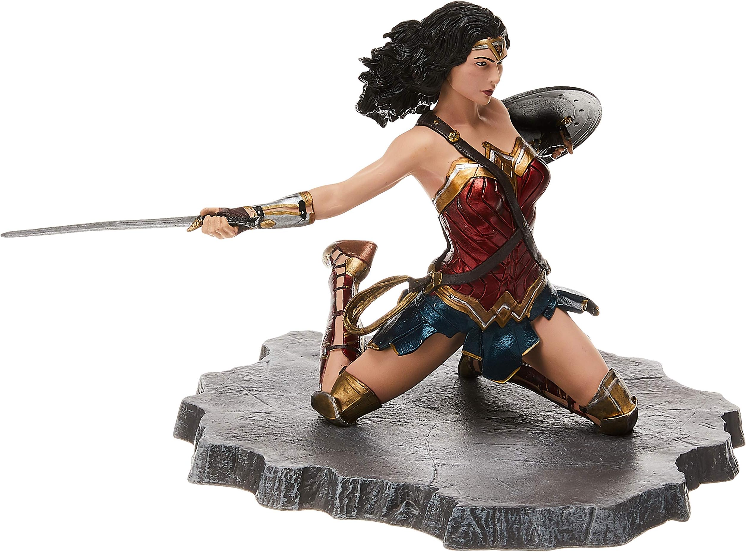 Diamond Select Toys DC Gallery: Justice League Movie Wonder Woman PVC Vinyl Figure