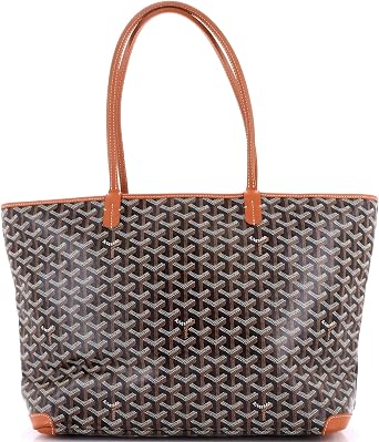Pre-Loved Artois Tote Coated Canvas MM, Brown