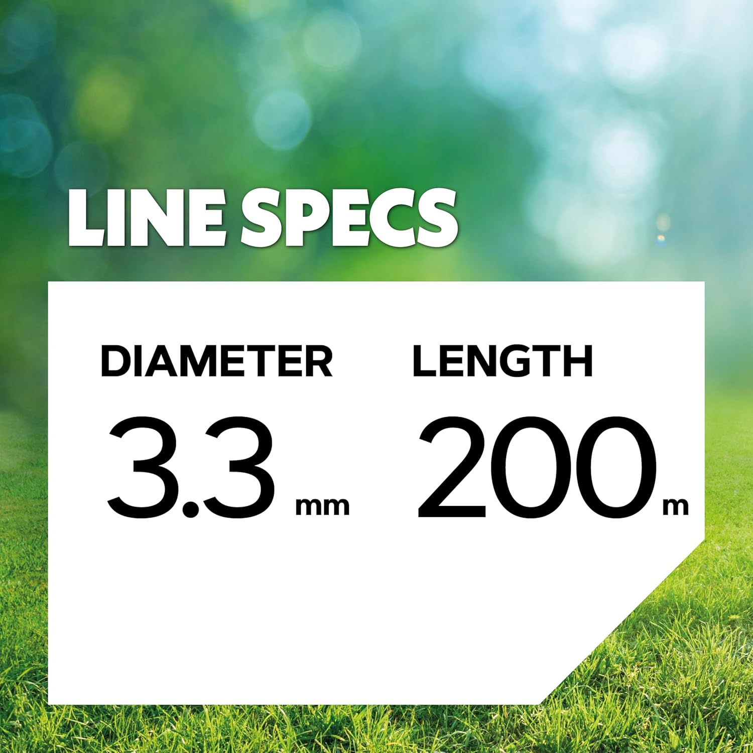Oregon Nylium Star 3.3mm Strimmer Line, Trimmer Line Tackles Long Grass, Weeds, Edges & Thick Vegetation, Professional Heavy Duty Nylon Strimmer Wire, Fits Most Standard Models, 3.3mm x 200m (106361E)