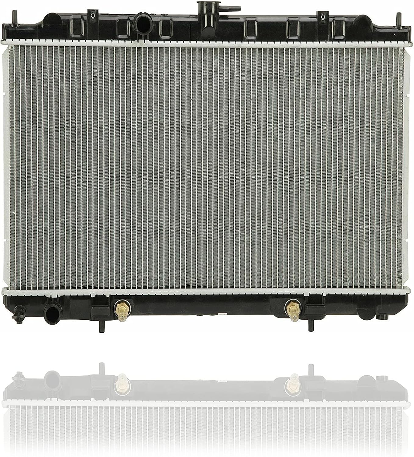 Radiator - Pacific Best Inc. Compatible/Replacement for 2346 00-06 Nissan Sentra 4Cy 1.8L - Plastic Tank, Aluminum Core