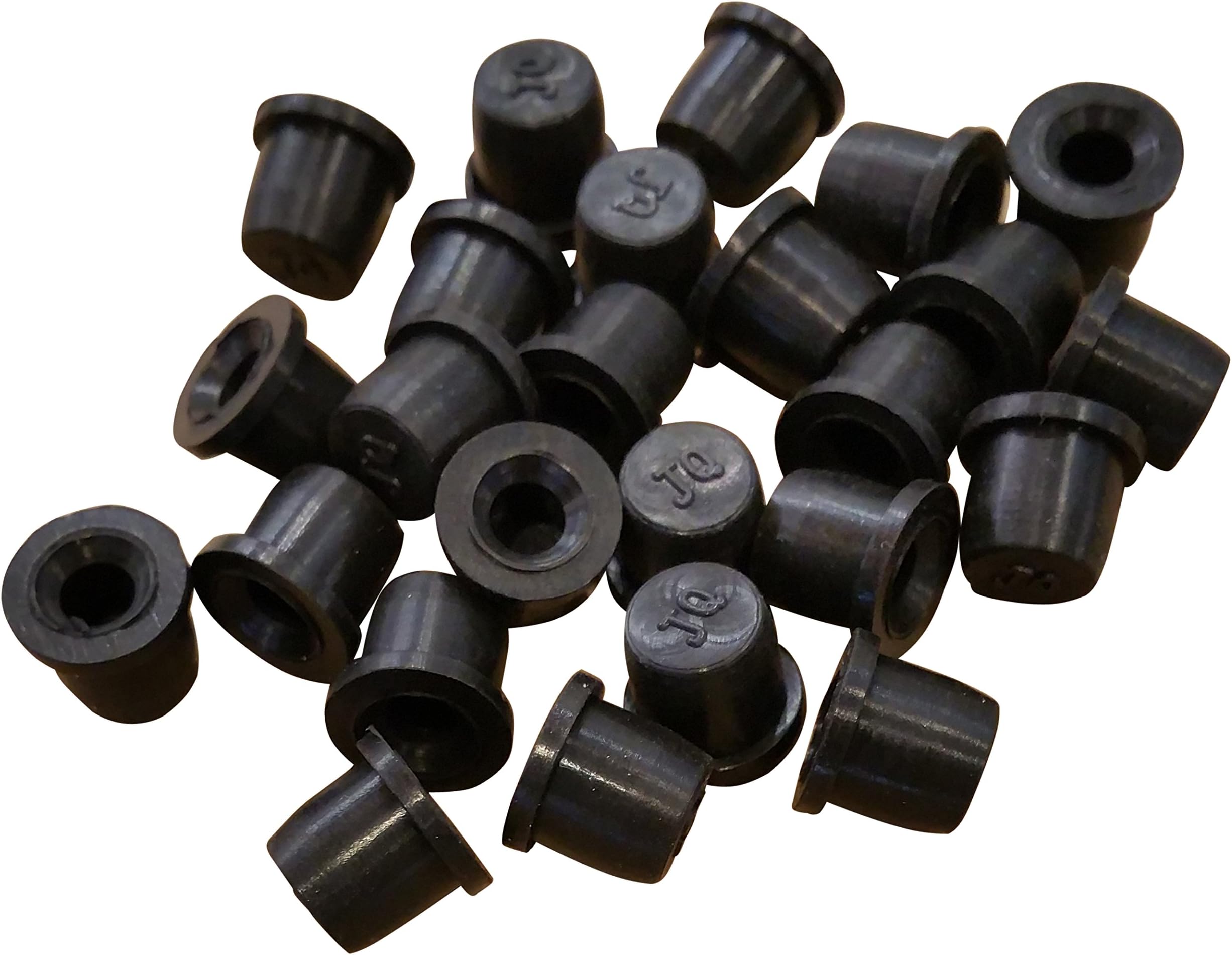 (25 Pack) Brake Bleeder Screw Caps Grease Zerk Fitting Cap Rubber Dust Cover