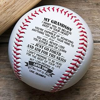 Printed Baseball - Grandpa to Grandson Baseball - You Will Never Lose (BB - from Granpa)