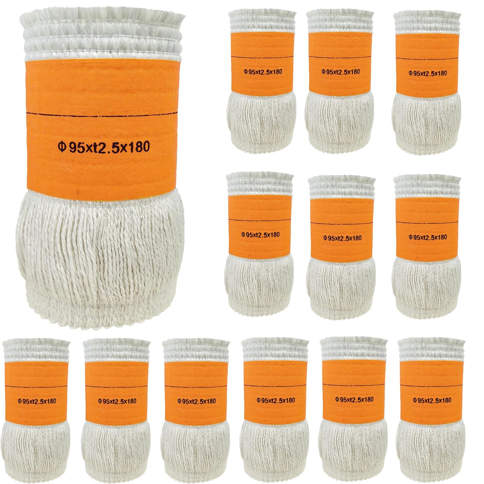 Mèches de chauffage au kérosène 95x2.5x180mm en fibre de verre pour poêle de rechange