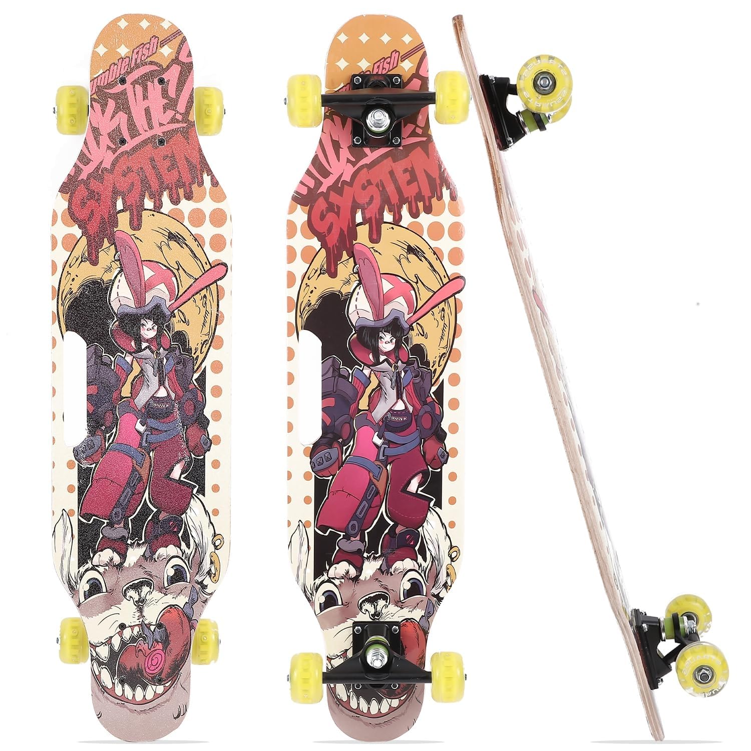 ANTI SKATEBOARDING CLUB スケボー7.81 Buy STRAUSS Spunkz Skateboard | Penny Skateboard | Casterboard