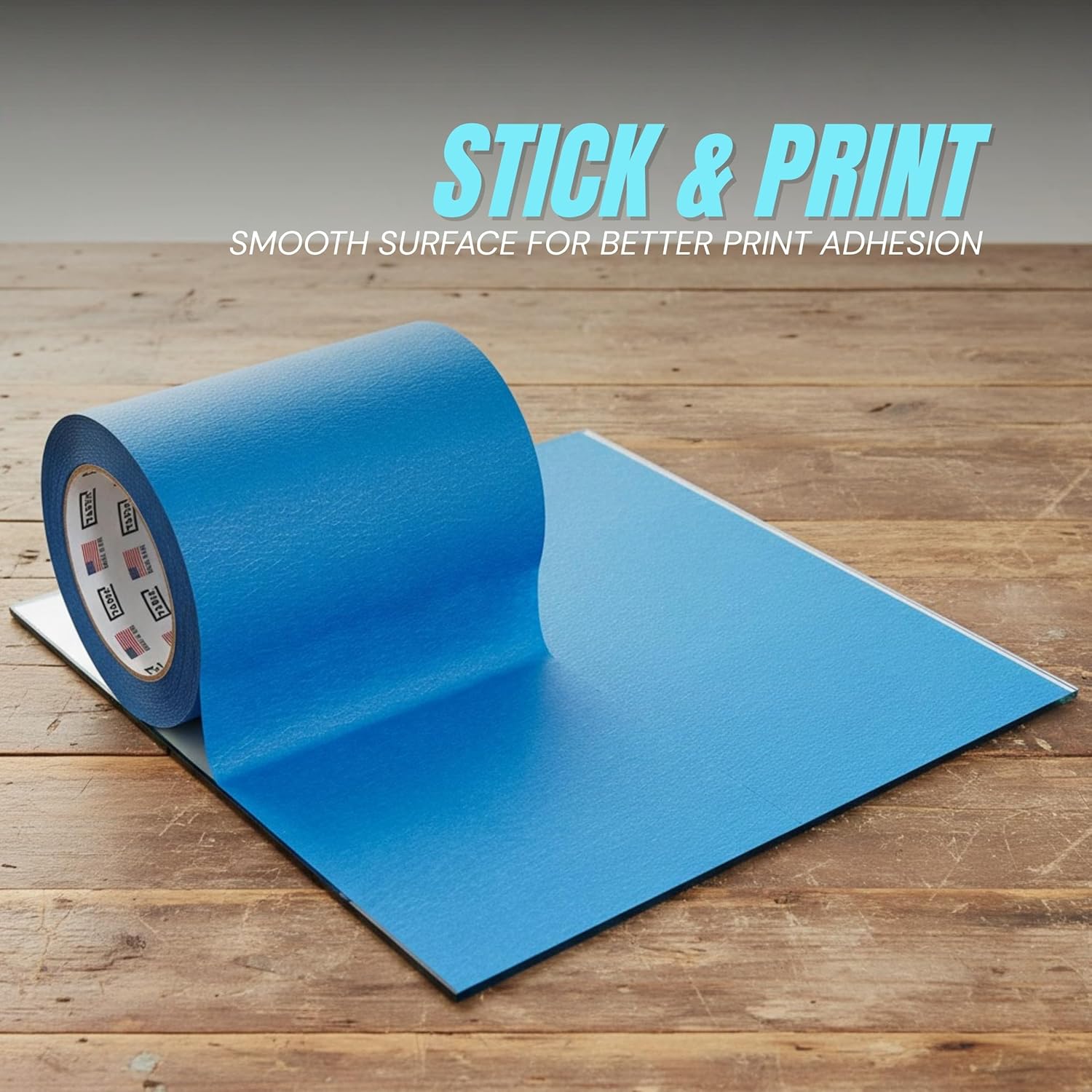 Wide Blue Painters Tape, 6 inch x 60 Yards, 3D Printing Tape, Easy Clean Removal up to 21 Days, Masking Tape