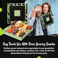 Vista 5 de Oh! Nuts Dried Fruits and Nuts Gift Basket - Gourmet Gift Baskets - Healthy Assorted Nuts and Dried Fruit Gift Box - Crafted in USA, Sealed Fresh in