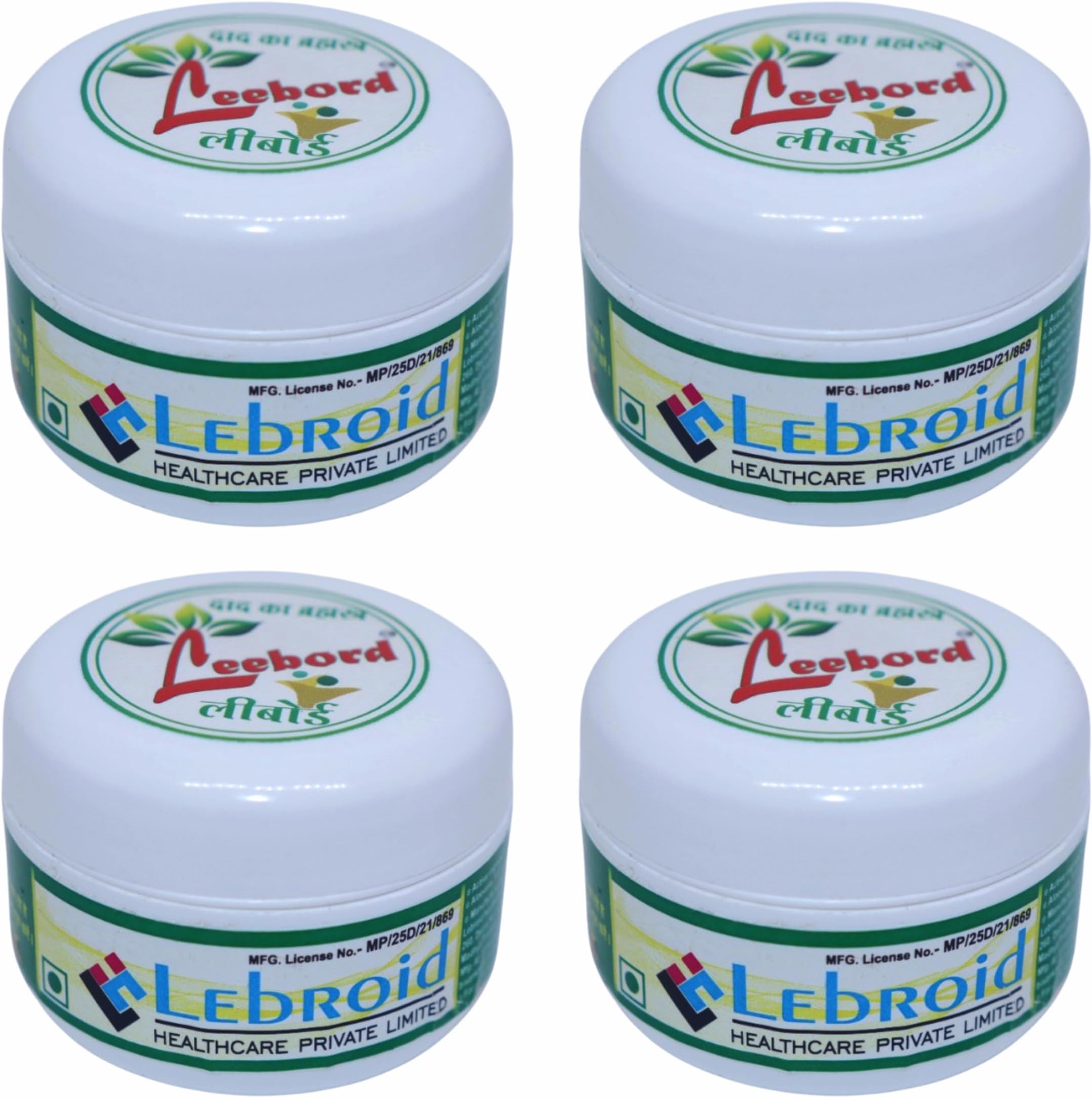Daad Ka Brahmastra - Ringworm, Itch & Skin Fungal Infection Cream | 25 gram (Pack of 4)