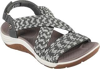 Skechers
Women's Martha Stewart Reggae Cup-Coastal Trail Flat Sandal
