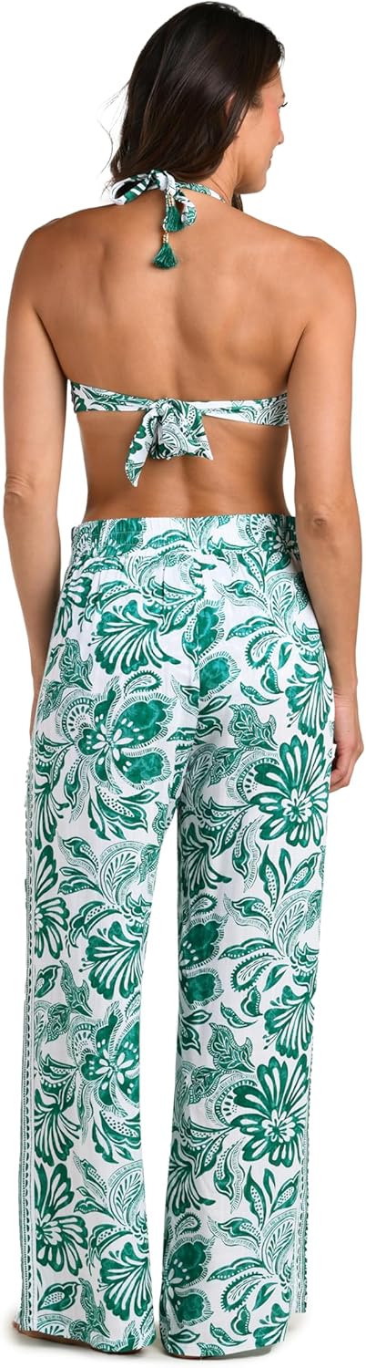 La Blanca Women's Palazzo Pant Swimsuit Cover Up