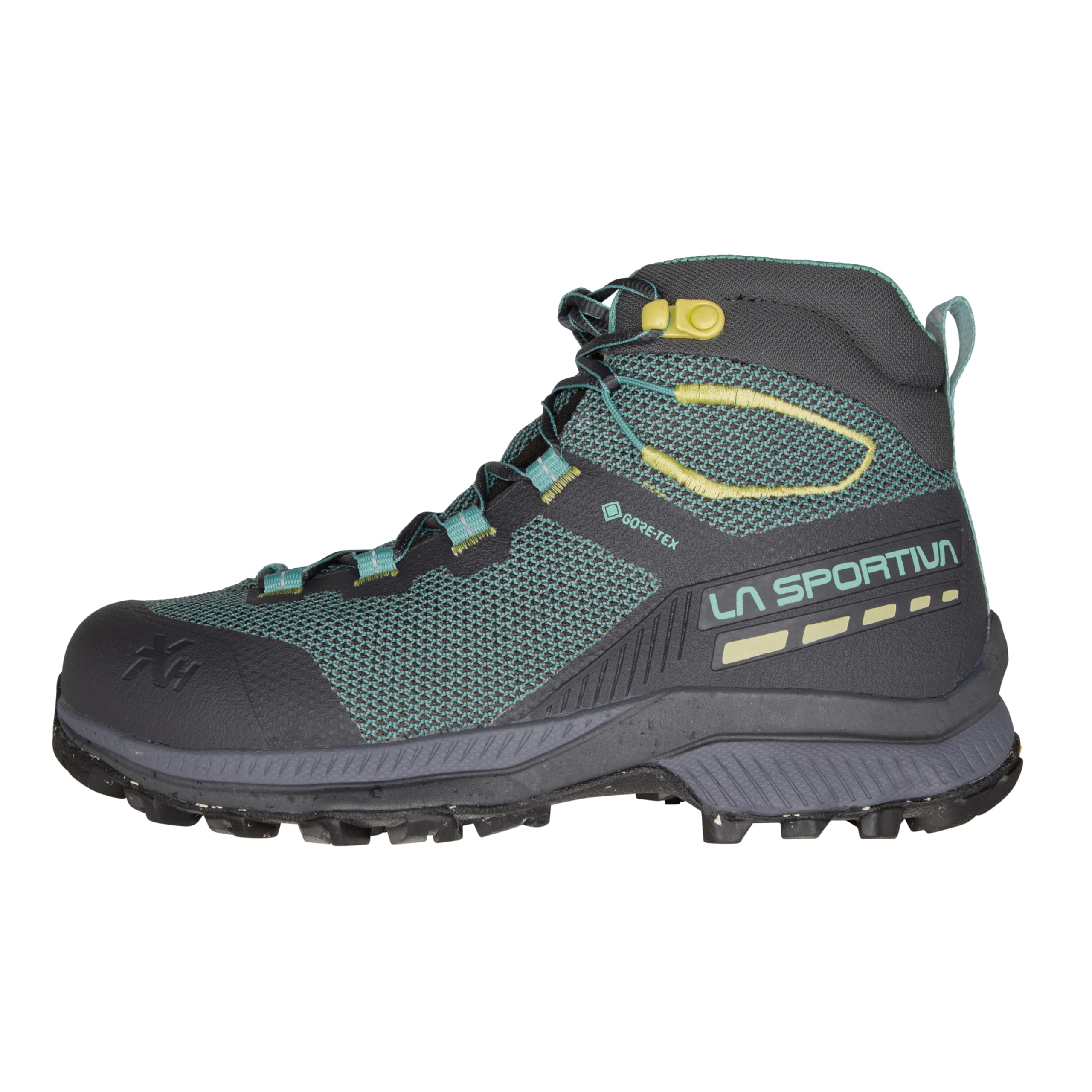 La Sportiva Womens TX Hike Mid GTX Waterproof Hiking Boots, Juniper/Zest, 7.5-8 US | 41 EU