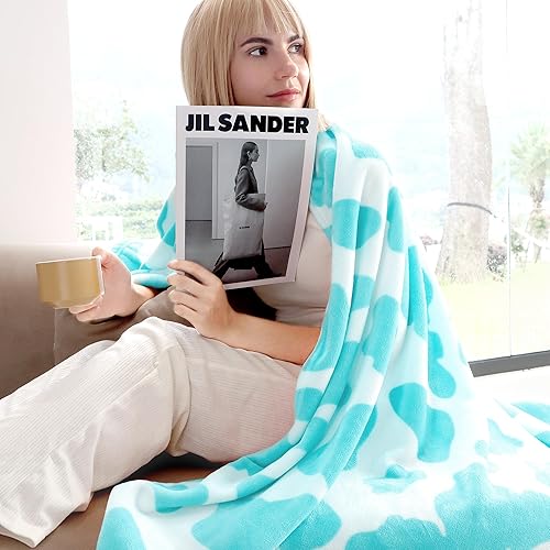 Miniatura 2 de Manta azul para cama, manta suave y ligera