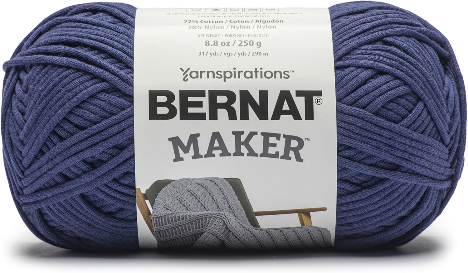 Spinrite Bernat Bernat Maker Yarn-Navy