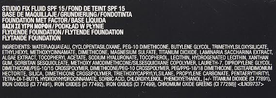 MAC Studio Fix Fluid Foundation SPF15 NC20