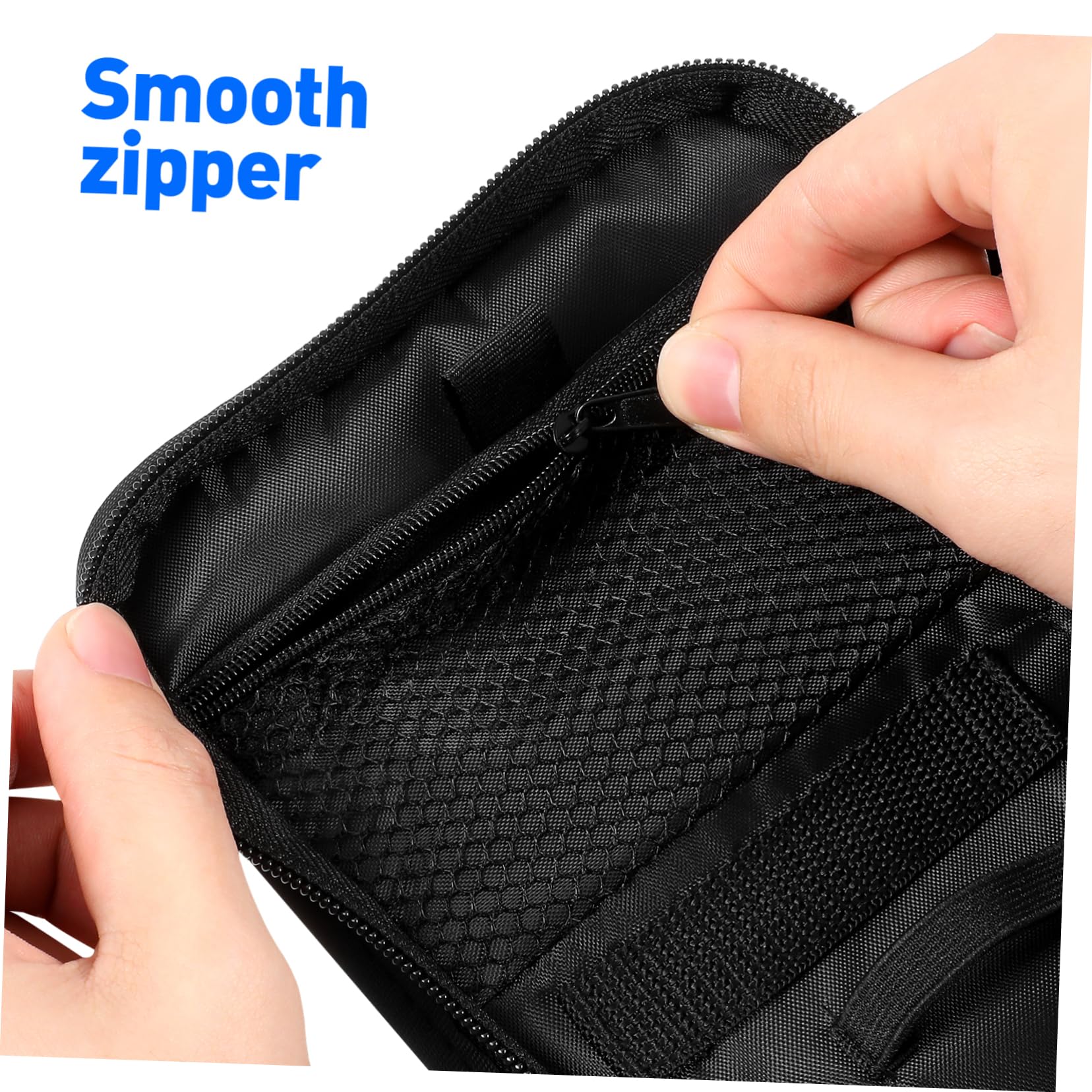 10 Set Borsa Viaggio Oxford Per Glucometro E Pulsossimetro Custodia E Resistente Urti Per Uso E Trasporti Nero 2 Pezzi * 10