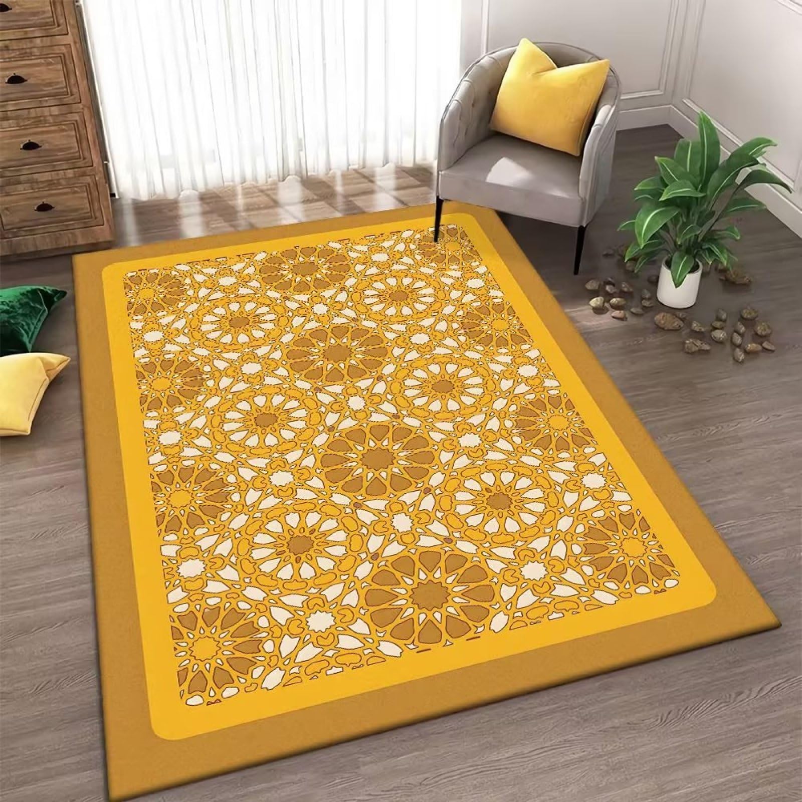 Tapis de couloir antidérapant lavable pour entrée et paillasson extérieur