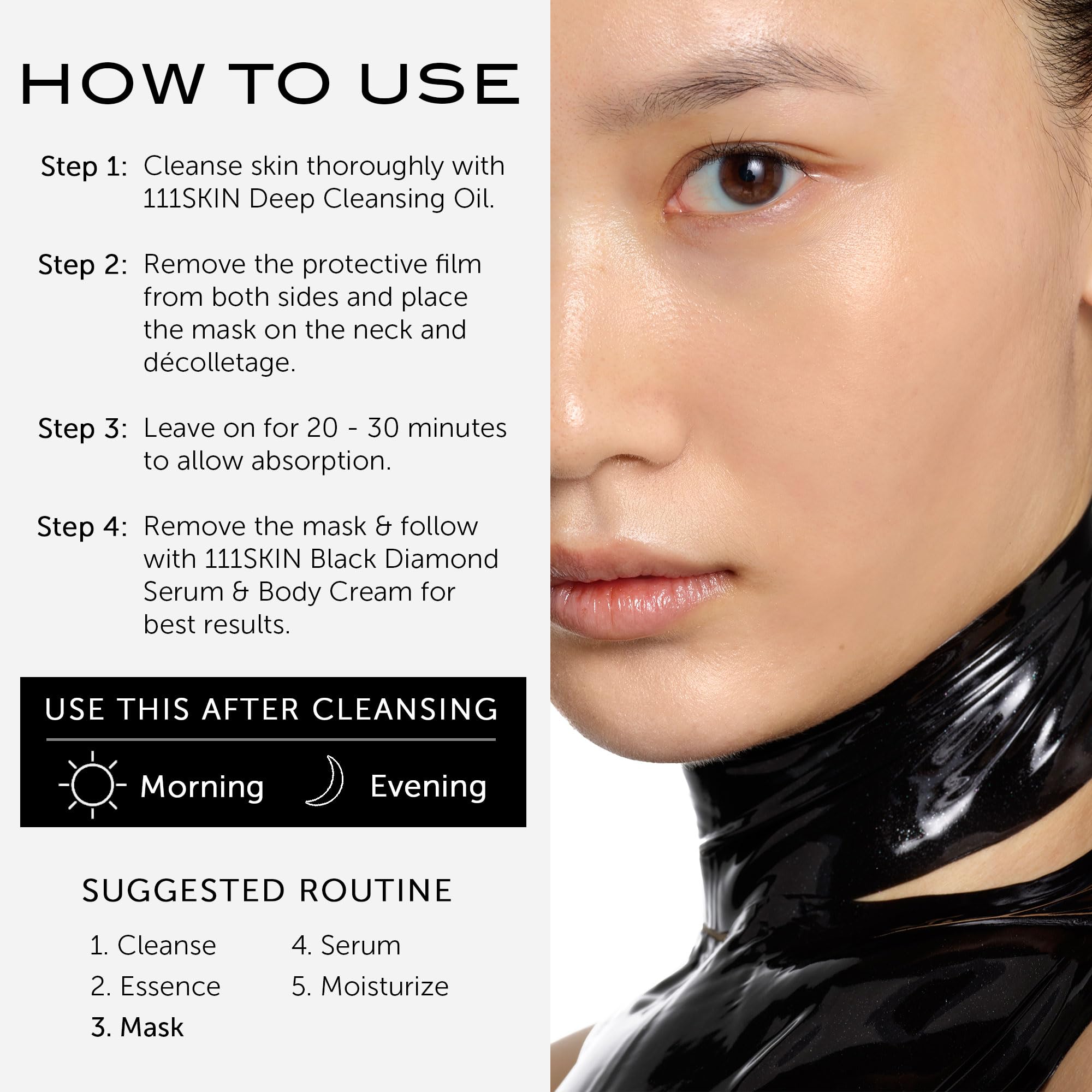 Amazon.com : 111SKIN Black Diamond Lifting & Firming Neck Mask