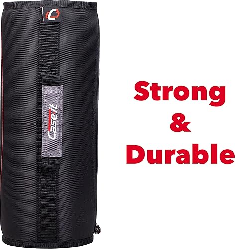 Miniatura 10 de Case-it The King - Carpeta con cremallera de tamaño King, anillos en D de 4 pulgadas, carpeta de archivos de 5 materias, múltiples bolsillos,