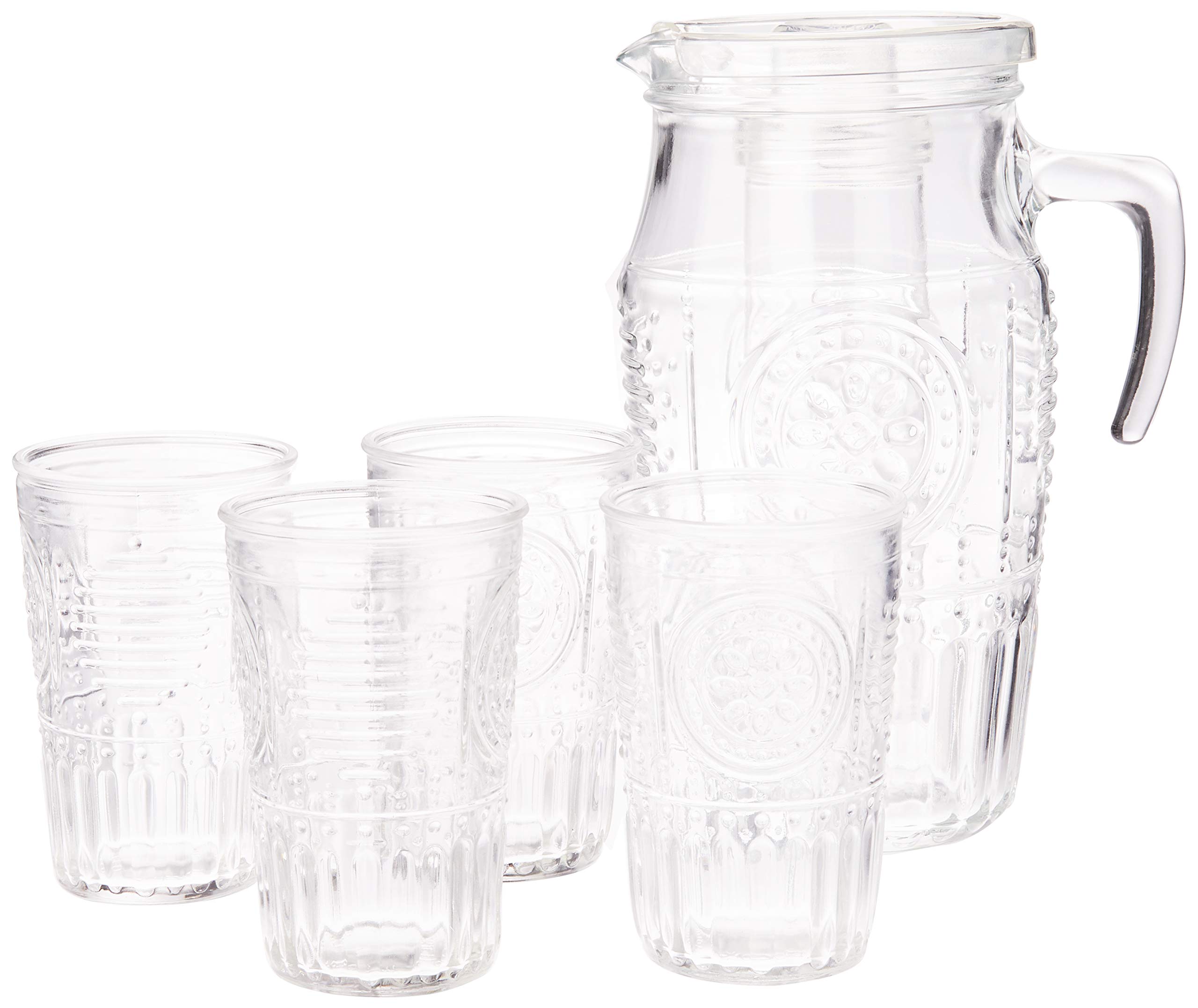 SERVIZIO BICCHIERI ROMANTIC DRINK 5 PZ