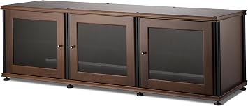Salamander Synergy 237 A / V Cabinet مع ثلاثة أبواب - الجوز / الأسود
