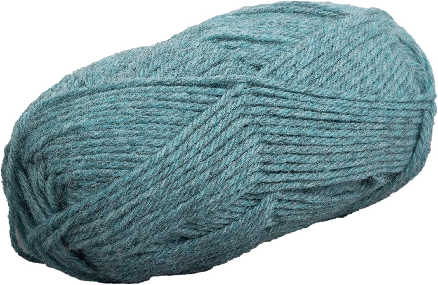 Knit Picks Wool of The Andes Worsted Weight Blue 100% Wool Yarn Multi Pack (10 Balls - Fjord Heather)