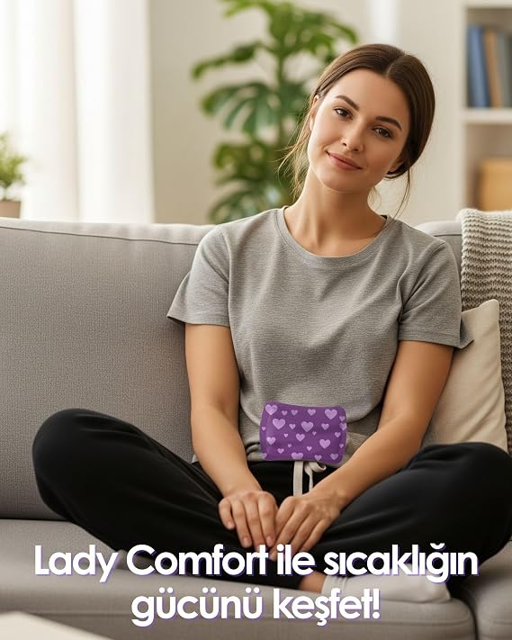 Stopever Lady Comfort Adet Ağrıları İçin Isıtıcı Ped (6 x 2 Adet)