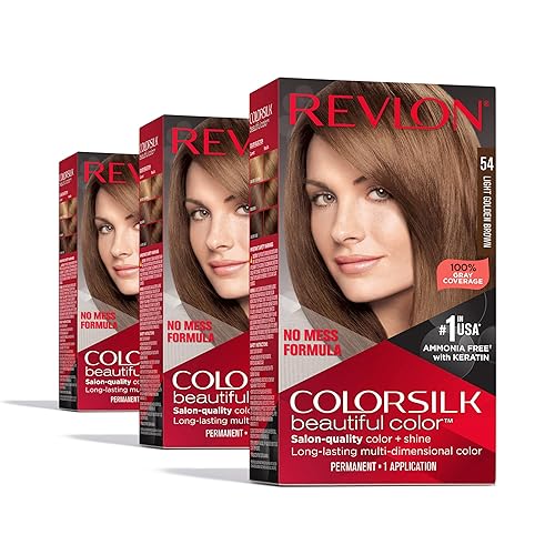 Colorsilk Beautiful Color - Tinte permanente para el cabello de alta definición y larga duración, brillo y suavidad sedosa con cobertura del 100% de