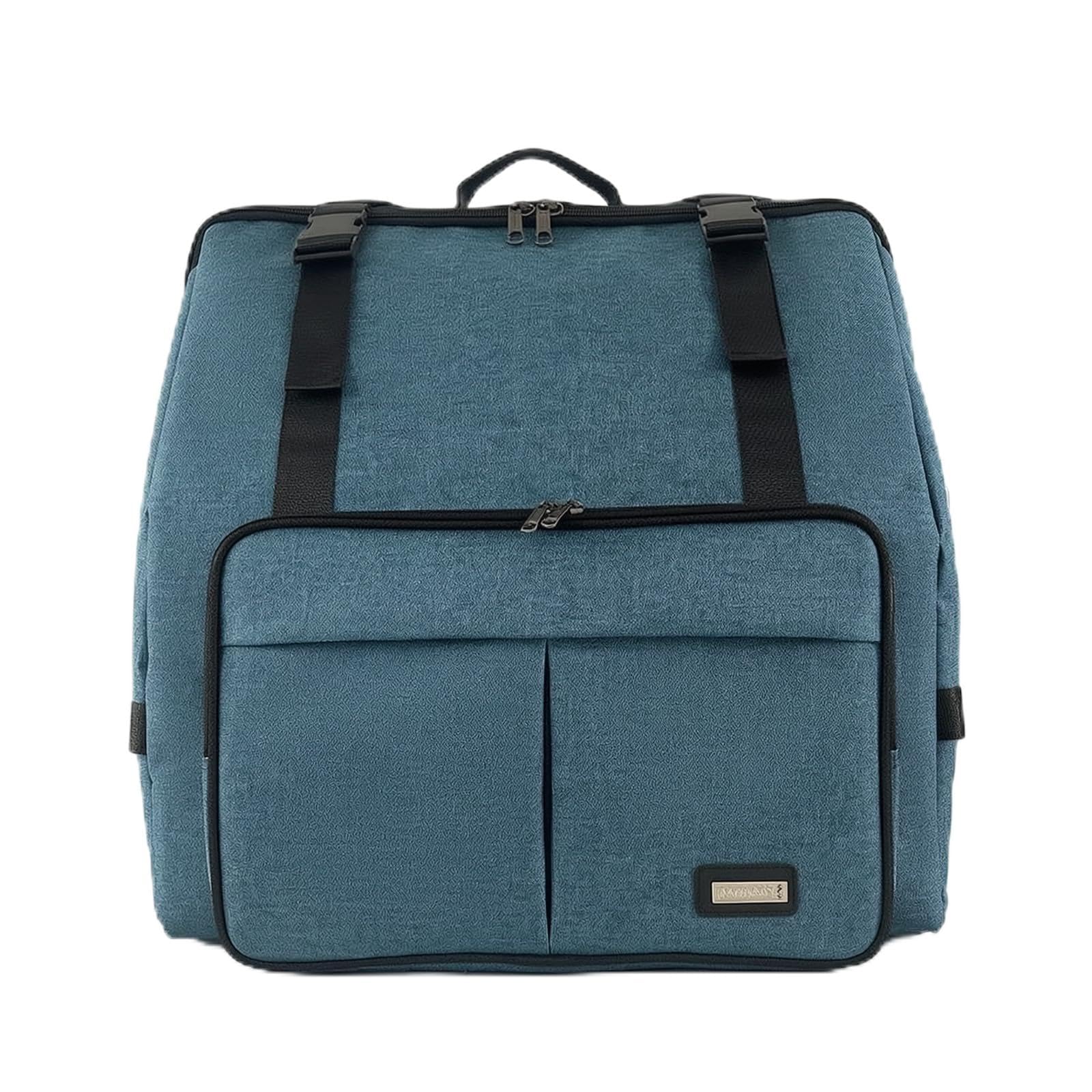 tasche stoßfest -Rucksack wasserabweisend -Instrumententasche für Musiker, Auftritt, Array, Saphirblau
