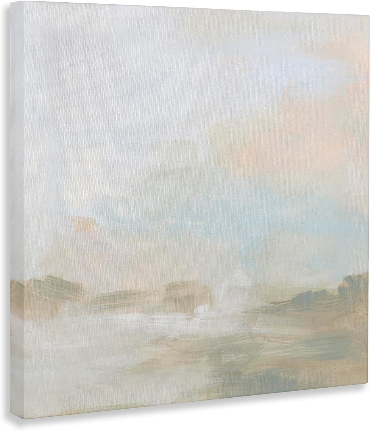 Stupell Industries Modern Neutral Landscape, 24 x 24 Inch Canvas Wall Art