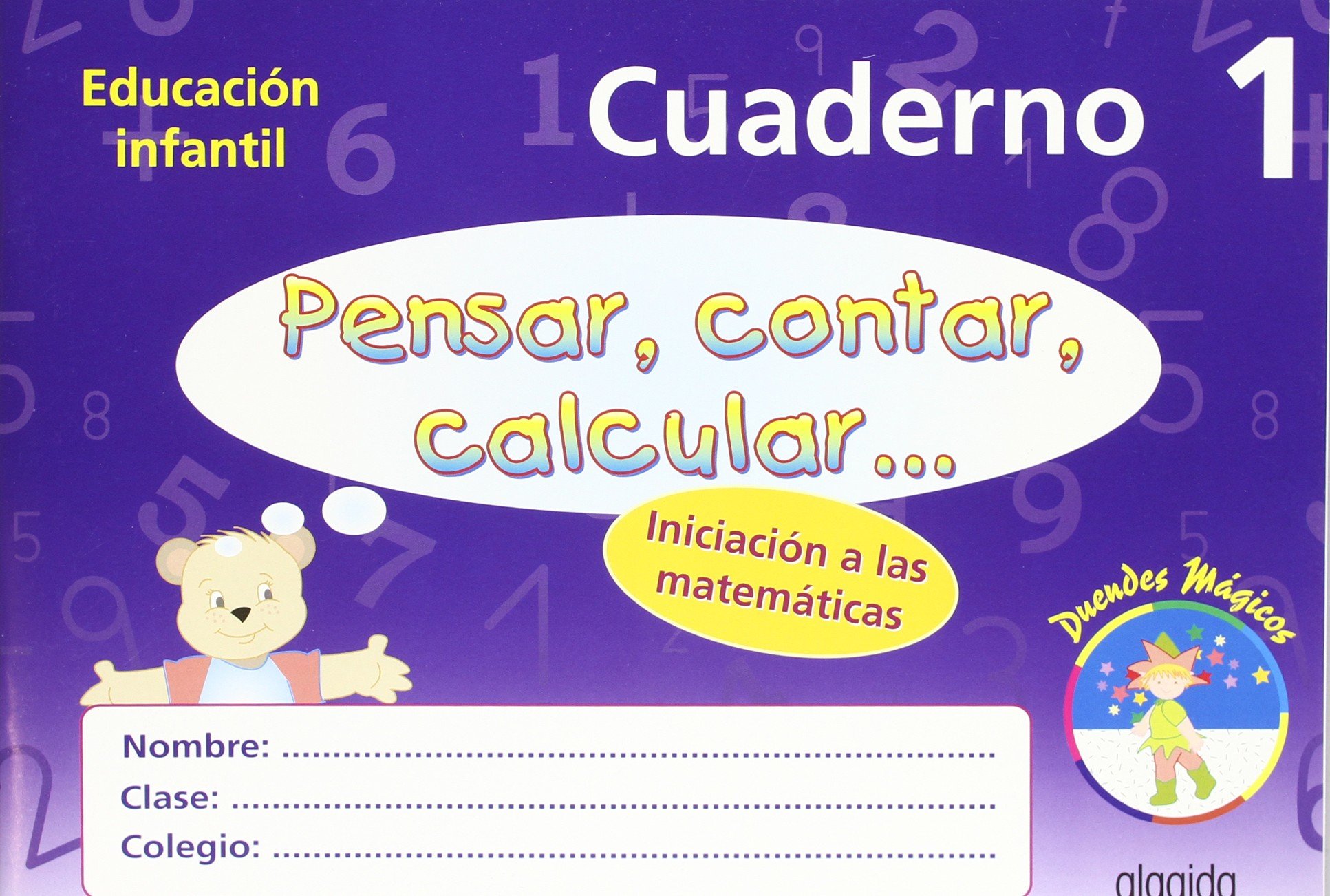 Iniciación a las matemáticas. Cuaderno 1 (Duendes magicos)