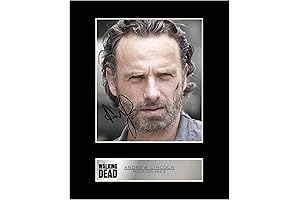 Rick Grimes Hat Signed Mounted Photo Display Walking Dead
