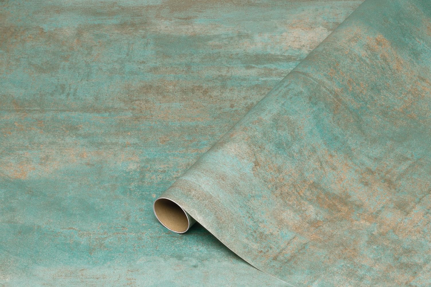 d-c-fix vinyl wrap - Oxide steel metallic - 45 cm x 1,5 m - self adhesive wallpaper & sticky back plastic roll for furniture, kitchen worktops & cupboards – decorative contact paper film