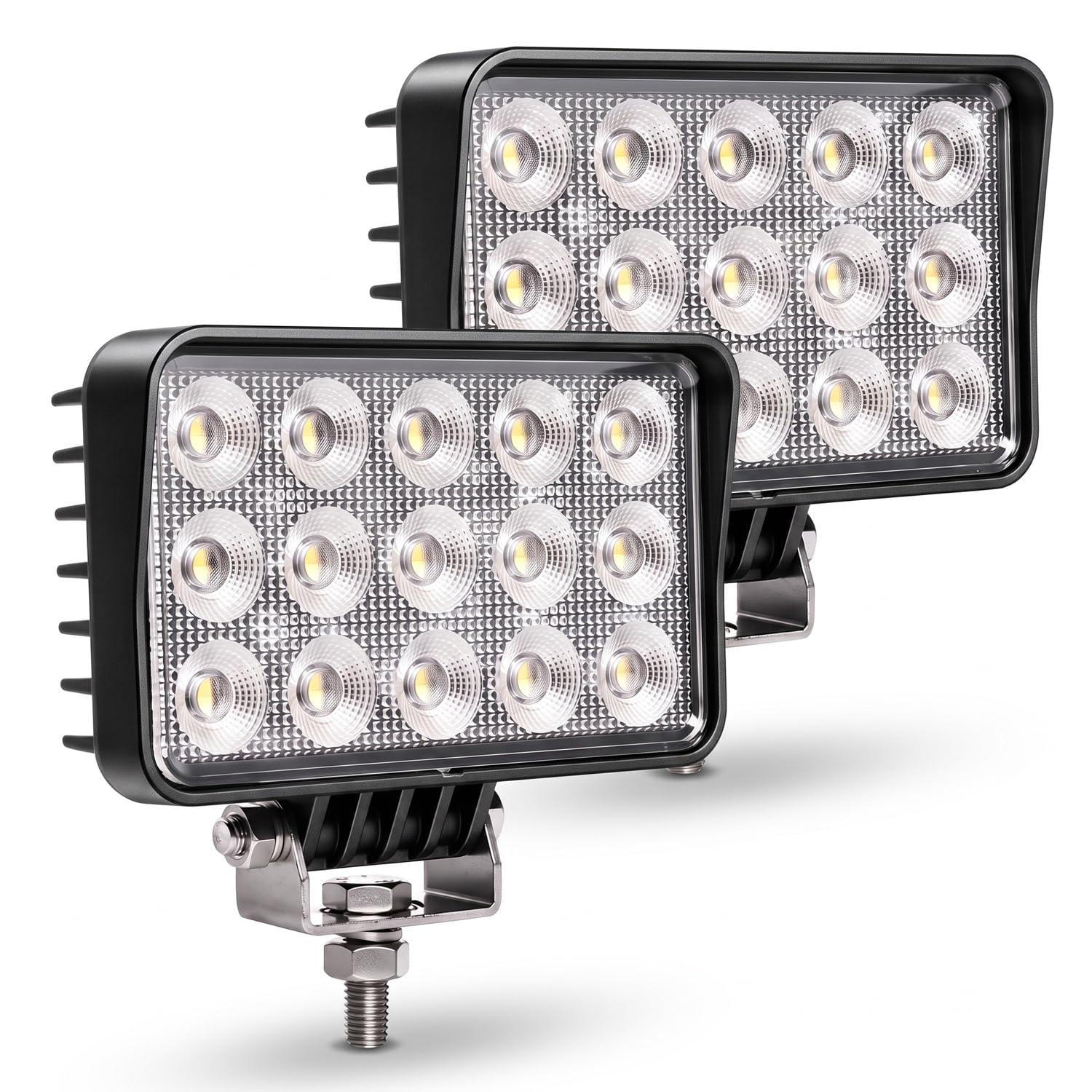 Exzeit 120W 6 Inch Tractor Work Light 12v Flood Light