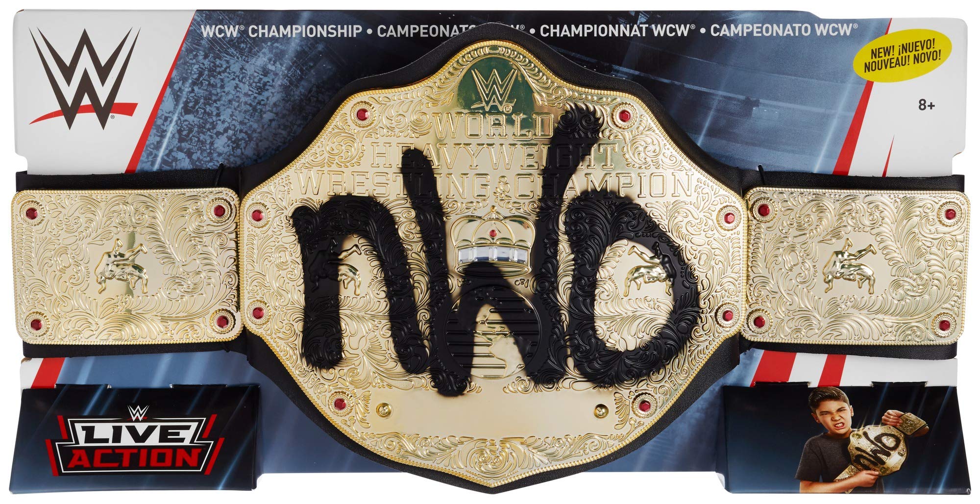 WWE NWO Championship Belt : Amazon.com.mx: Juguetes y Juegos