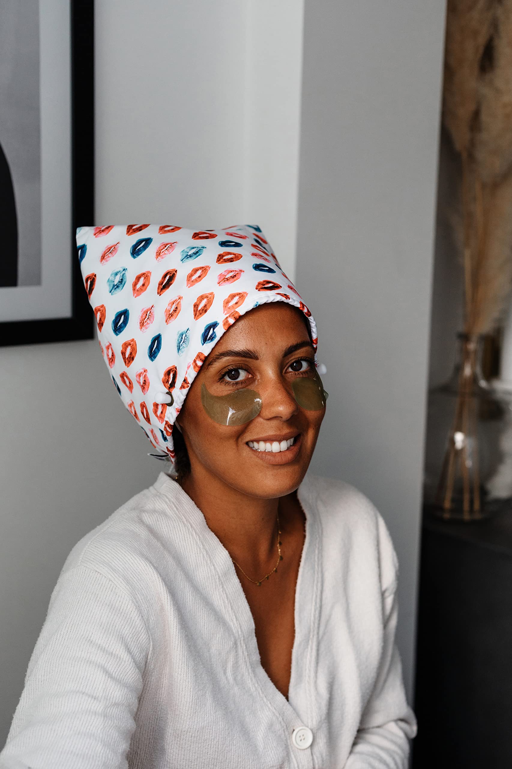 Orchard Howse, cuffia termica per un condizionamento profondo, 10 impostazioni di calore, vaporizzatore per capelli afro, portatile ed elegante, favorisce la crescita e la forza dei capelli, adatta a