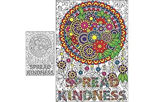 Giant Coloring Poster Perfect for Teens -Hours of Fun and Artistic Expression