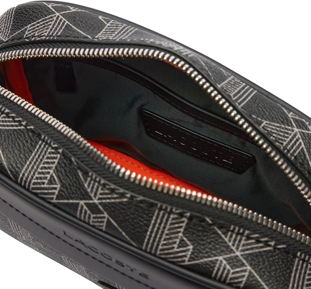 「トルク」LACOSTE ウエストバッグ クロスボディバッグ 牛革 Amazon | Lacoste メンズ The Blend スモール モノグラムキャンバス