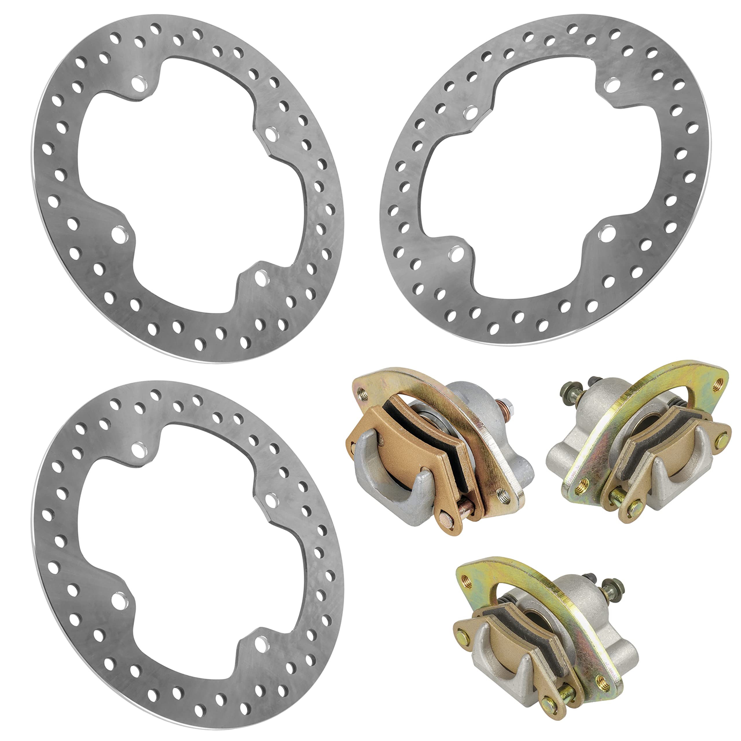 Caltric Rear Brake Disc Rotor Replacement For Polaris ATV/UTV Models - Compatible With Part #5248250 - View #7