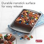 GoodCook Biscuit/Brownie Pan, 11 1 cm x 7 De pouce, multicolore