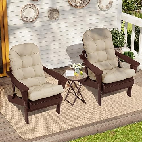 Miniatura 9 de Crestlive Products Sunbrella Cojín para Silla Adirondack Cojines para Sillas de Exterior Resistentes al Agua 50x20x4 Pulgadas Cojines de Patio de