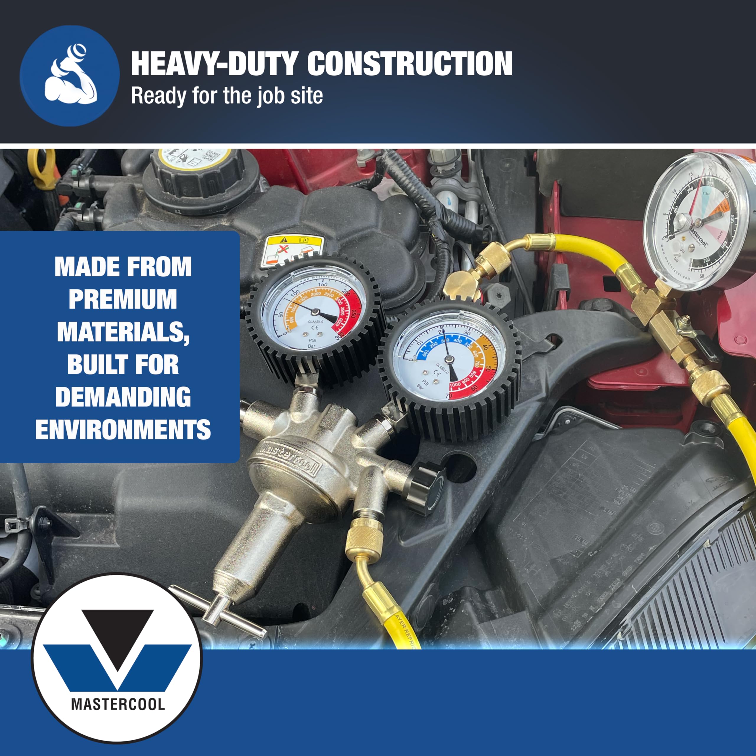 Amazon.com: Mastercool 53010-AUT Automotive Pressure Testing Kit