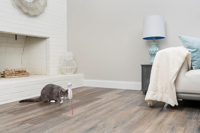Foto 2 de 6 de PetSafe Bolt - Juguete Interactivo para Gatos con Luz LED, 2 Modos de Juego Automático, Patrones de Luz…