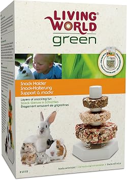 Living World Green Snack Holder