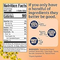 Vista 8 de Lundberg - Tortas de arroz integrales orgánicas con canela, 9.5 onzas